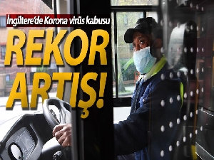 İngiltere'de korona virüse bağlı ölümlerde rekor artış