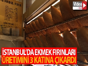 İstanbul'da ekmek fırınları üretimini 3 katına çıkardı