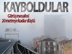 İstanbul'da sabah saatlerinde sis etkili oldu