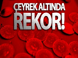 Altın fiyatları bugün ne kadar? | Çeyrek ve gram altın fiyatları