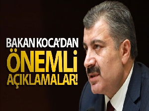 Sağlık Bakanı Koca: 'Son 24 saatte korona virüs nedeniyle 107 kişi hayatını kaybetti'