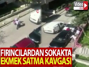 Avcılar'da fırıncıların sokakta ekmek satma kavgası