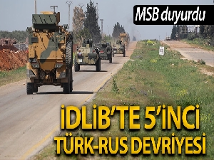 5'inci Türk-Rus kara devriyesi yapıldı