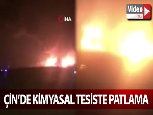 Çin'de kimyasal tesiste patlama