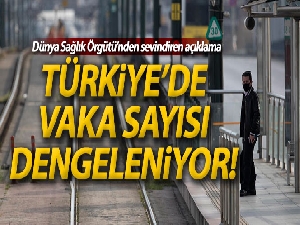 Türkiye'de vaka sayısı dengelendi