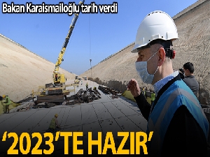 Bakan Karaismailoğlu: 'Halkalı-Kapıkule demiryolu hattı 2023'te hazır'