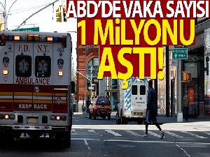 ABD'de korona virüs vakaları 1 milyonu aştı
