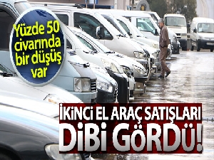 Bayram öncesi ikinci el araç satışları dip seviyede