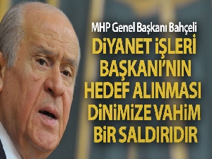 MHP Genel Başkanı Bahçeli: 'İslamofobi faillerini uzaklarda aramaya hacet yoktur'