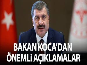 Bakan Koca: "Başarının tamamını özetleyecek olursak; tedbir, tespit, hızlı tedavi”