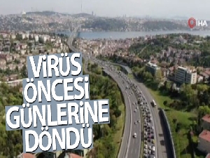 Köprü trafiği virüs öncesi günlerine döndü