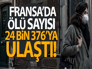 Fransa'da son 24 saatte korona virüsten 289 ölüm