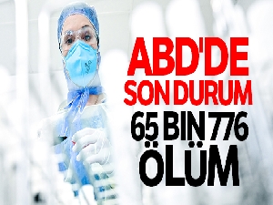 ABD'de korona salgınında ölenlerin sayısı 65 bin 776'ya ulaştı