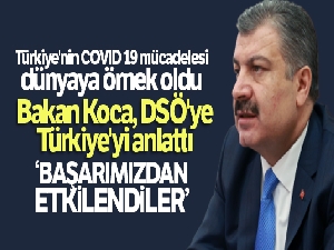 Bakan Koca: 'ABD bizden tedavi protokollerini istedi'