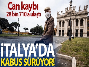 İtalya'da son 24 saatte korona virüsten 474 ölüm