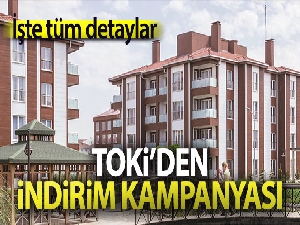 TOKİ'nin indirim kampanyası başlıyor