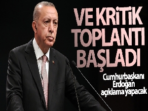 Cumhurbaşkanlığı kabinesi video konferansla toplandı