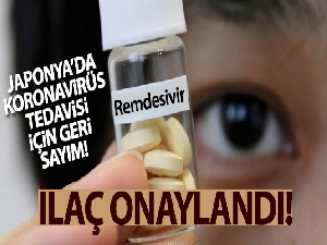 Japonya'da korona virüs tedavisi için geri sayım