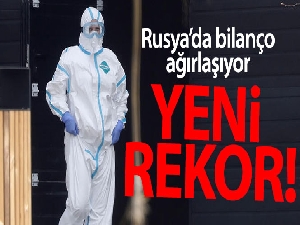 Rusya'da vaka sayısında yeni rekor