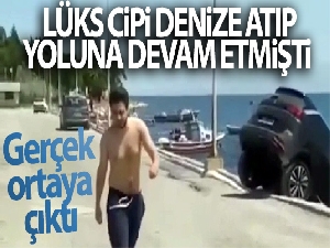 Lüks cipi denize atıp yoluna devam etmişti! Gerçek ortaya çıktı