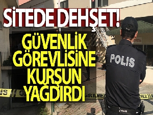 Tartıştığı güvenlik görevlisine kurşun yağdırdı