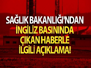 Sağlık Bakanlığından İngiltere'ye gönderilen ekipmanlara ilişkin iddialara cevap