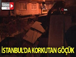 Esenler'de bir inşaatın istinat duvarında çökme meydana geldi