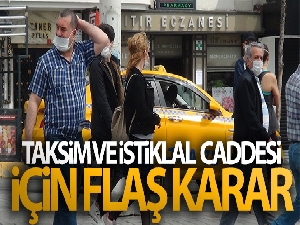 İstiklal Caddesi'nde 3 metre kuralı