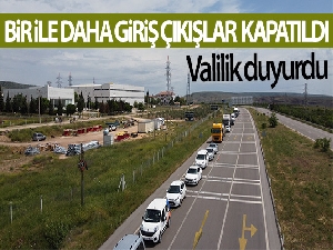 Kilis'e giriş çıkışlara kısıtlama getirildi