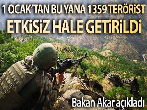 Bakan Akar'dan ‘Terörle Mücadele' vurgusu