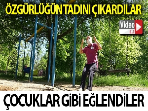 50 gün sonra özgürlüğün tadını çıkardılar