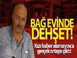 Bursa'da 16 yaşındaki çocuk, bağ evinde tartıştığı adamı öldürdü
