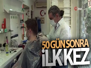 Berberler 50 gün sonra ilk müşterilerini almaya başladı
