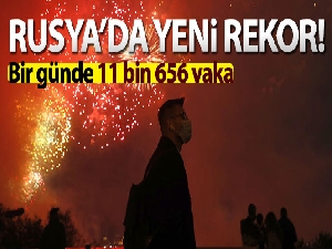 Rusya'da Covid-19 vaka sayısında yeni rekor