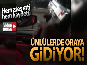 Güzellik merkezini kurşunladı, o anları kameraya aldı