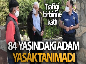 Antalya'da 84 yaşındaki adam kamyonetiyle trafiği birbirine kattı