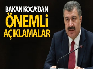 Sağlık Bakanı Fahrettin Koca: 'Şu anki şartlarda salgın kontrol altında'