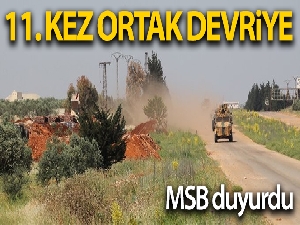 MSB açıkladı: '11'inci Türk-Rus Birleşik Kara Devriyesi icra edildi'