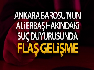 Ankara Barosu'nun Erbaş hakkındaki suç duyurusunda soruşturmaya yer olmadığı kararı çıktı