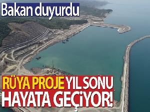 Bakan müjdeyi verdi, rüya proje yıl sonu hayata geçiyor
