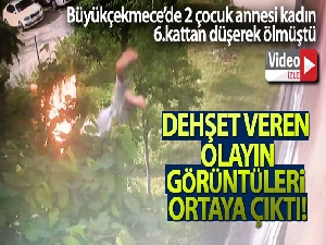 Büyükçekmece'de dehşet veren olayın görüntüleri ortaya çıktı