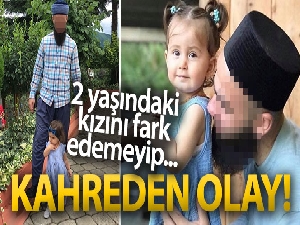 Geri manevra yaparken 2 yaşındaki kızını ezdi