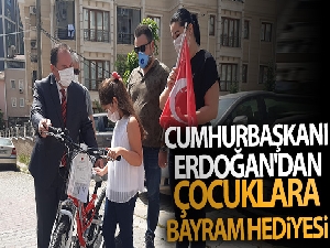 Cumhurbaşkanı Erdoğan'dan çocuklara bayram hediyesi