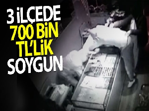 İstanbul'da kuyumcu soyguncuları kamerada