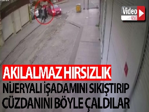 Fatih'te yolda sıkıştırılan Nijeryalı işadamının cüzdanı böyle çalındı