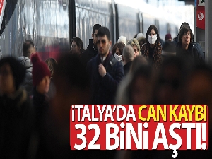 İtalya'da son 24 saatte korona virüsten 156 ölüm