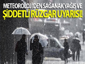 Hava durumu: Meteoroloji'den sağanak yağış ve şiddetli rüzgar uyarısı (22 Mayıs Bugün hava nasıl olacak?)