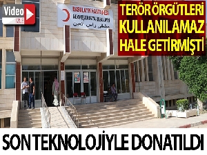 Resulayn Hastanesi son teknolojiyle donatıldı
