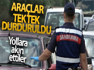 Ankara-Samsun karayolunda araçlar tek tek durduruldu