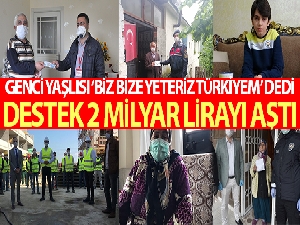 “Biz Bize Yeteriz Kampanyası'na destek 2 milyar TL'yi geçti”